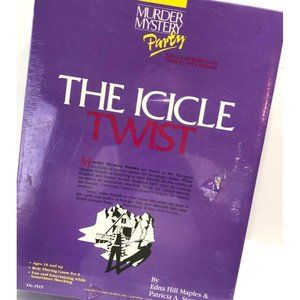VTG Murder Mystery Game THE ICICLE TWIST NEW Suspense Role Play‎ Ages 18+